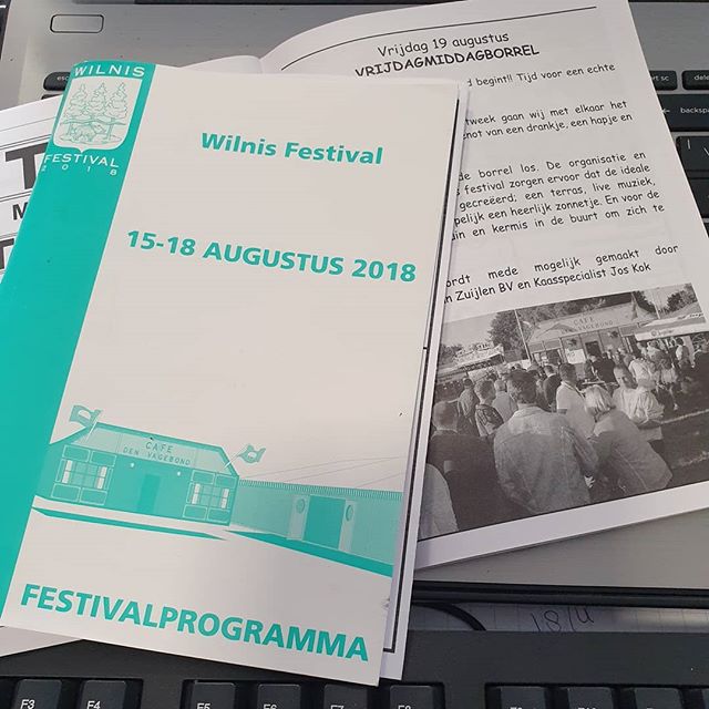 De voorbereiding voor Wilnis  festival 2019 zijn weer in gang gezet. Vergeet niet in je agenda te zetten 14 t/m 17 augustus #Wilnisfestival #WF2019 #Augustus2019 #Zomer2019